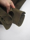 Vtg Post Wwii Ike Us Army Coat Jacket 1949 O d  Wool Button Front 34r 1946 Pttrn