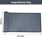 Runner Rug 3 X 10 Ft Hallway Non Slip Rubber Rugs For Kitchen Carpet