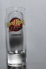 Lot Of 4 Hard Rock Cafe Tall Shot Glasses Rom  Jakarta  Kuala Lumpur  London
