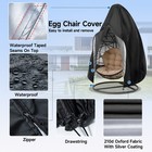 Hanging Chair Cover  Protective Cover For Hanging Chairs With Zipper And   