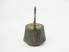 Japanese Relief Cast Iron Tetsubin Teapot meiji Period