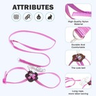 Adjustable Hamster Leash Harness Ferret Rabbit Rat Mouse Pet Leash Lead With