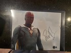 Paul Bettany Signed Bas Coa Autographed 8x10 Vision Avengers Photo Auto Beckett