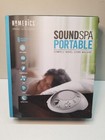 Homedics Sound Spa Portable White Noise Sound Machine Sound Therapy 6 Modes  New