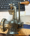 Vintage Griswold No 2 Cast Iron Meat Grinder Hand Crank Clamp