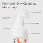 New Dandylion No-rinse Dog Paw Cleaner Foam Waterless Washer Silicone Brush 5 Oz