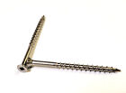  8 X 2 Stainless Steel Wood Deck Screws Square Drive W 4 Nibs Type 17