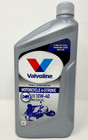 Valvoline 4-stroke Motorcycle Full Synthetic Oil Sae 10w-40  1 Qt  Case Of 6
