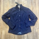 Horze Aubrey Equestrian Riding Jacket  Women   s Navy Size 8