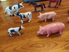 Lot Of Plastic Farm Animals
