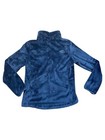 The North Face Womens Osito Jacket M Shady Blue Full Zip Silken Raschel Fleece