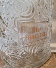 1950s Vintage Old Forester Bourbon Whiskey Decanter Bottle W stopper 10  T G406