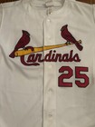     vintage 2000 Authentic St Louis Cardinals Mark Mcgwire Rawlings Jersey Sz 44    