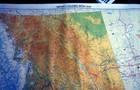 Vintage 1978-9 Map Of British Columbia  Canada - 36  X 29 