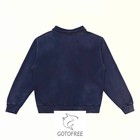 Gotofree Unisex High Street Mock Neck Half Zip Sweatshirt Casual Pullover Top
