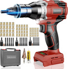 Cordless Rivet Nut Gun  Electric Rivet Nut Tool Compatible With Milwaukee 18v Ba