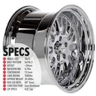  1  Circuit Performance Cp21 18x11 5x114 3  20  Chrome Wheel Fit 350z Mustang