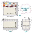 3 Style Felt Beading Mat  Felt Design Bead Boards With Centimeter Alphabetic    