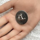 Western Concho Bandana Slide Scarf Slide Bucking Bronco Cowboy Silver Tone 1 5 