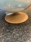 Vintage Replogle 12  World Nation Series Raised Relief Globe Usa Metal Stand