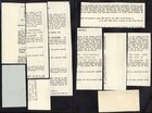 S rhodesia 1950  s Arms Revenues Used On Piece To   10 Fine Used Lot   A243