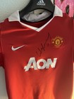 Authentic Nike Manchester United Wayne Rooney Autographed Boys Large Jersey