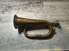 Vintage Decorative Brass Copper Bugle Horn Scout Military Cavalry 