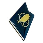 Vintage Nantucket Flag Lapel Hat Pin Massachusetts Travel Souvenir