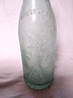 Pre Prohibition Atlas Brewing Company Chicago Il Blue Glass Beer Bottle W  Stop