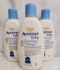 3 - Aveeno Baby Cleansing Therapy Moisturizing Wash 8 Oz 