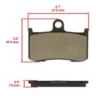 Front Rear Brake Pads For Kawasaki Zx900 Ninja Zx-9r 2002 2003