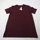 Virginia Tech Hokies Nike Short Sleeve Shirt Men s Maroon Used M