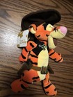 Disney Winnie The Pooh Bear Cowboy Tigger Bean Bag Plush Halloween With Tags
