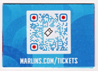 2024 Miami Marlins Pocket Schedule - Marlins com tickets Version