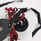 Venetian Italian Womens Masquerade Halloween Costume Party Mask Tie On