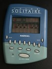 Vintage 1999 Radica Color Solitaire Hand Held Electronic Card Game - Used Works