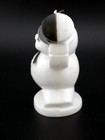 Vintage Christmas Rosbro Plastic Snowman With Top Hat Candy Container Ornament