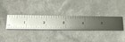 Starrett  604r Tempered Stainless Steel Rule With Inch Graduations usa  New