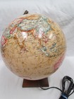 Vintage Replogle Globe - Light Up World Premier Series 12  Diameter Wood Base