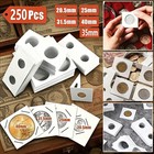 250 Pcs 2x2 Coin Holders Mylar Flips Pvc-free Safe Long-term Coin Protection