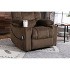 Electric Power Lift Recliner Chair With Heat And Massage  Wide Velvet Seat