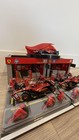 Scuderia Ferrari Hp - Burago 1 43 F1 Racing Deluxe Paddock Pit Crew Diecast Set