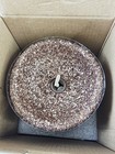 Luminara Mocha Real Flame-effect Flameless Candle 7  Glitter Remote Sugared New