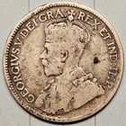 1918 Canada 25 Cents Silver Coin - Canadian Quarter  925 Sterling - 0 1734 Asw