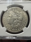 1889-cc   1 Morgan Silver Dollar Ngc Xf Details  Rim Damage