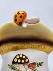  some Crazing  1977 Sears   Roebuck Vintage Merry Mushroom Ceramic Spoon Rest
