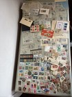 Big Lot Of Vintage Stamps Used   Unused Vintage 1920   s - 1970   s International Us