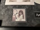 Signed Taylor Swift The Tortured Poets Department Cd Insert W  Vinyl Framed Jsa