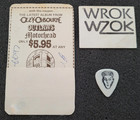 Cheap Trick Ufo 2 5 1981 Ticket Radio Pass And Rare Rick Nielsen Pick Homecoming