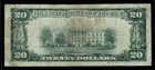 Us 1928  20 Gold Certificate Note Fine